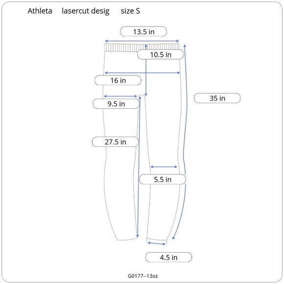 Athleta leggings lasercut design on the front of the legs size S‎ - Picture 5 of 10